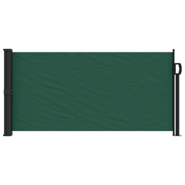 Copertina laterală retractabilă, verde închis, 100x500 cm - Img 3
