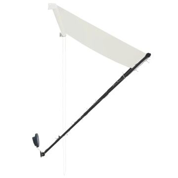 Copertină retractabilă cu LED, crem, 250 x 150 cm - Img 5