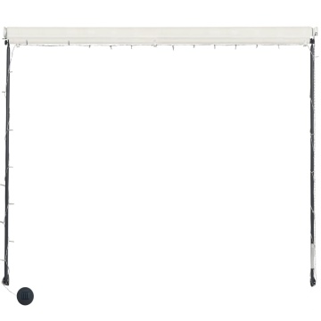 Copertină retractabilă cu LED, crem, 300 x 150 cm - Img 8