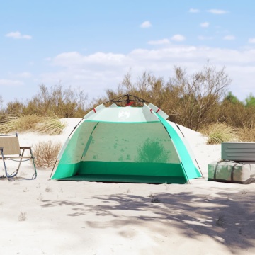 Cort camping 2 persoane verde marin impermeabil setare rapidă - Img 3