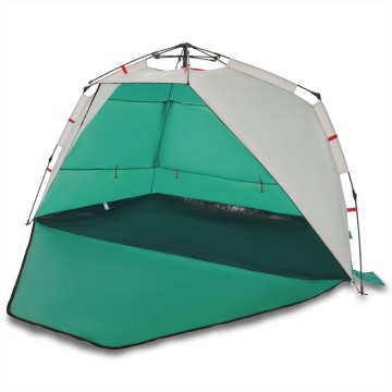 Cort camping 3 persoane verde marin impermeabil setare rapidă - Img 2