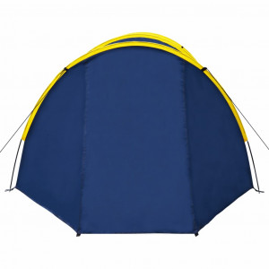 Cort camping 4 persoane, Bleumarin/Albastru deschis - Img 8
