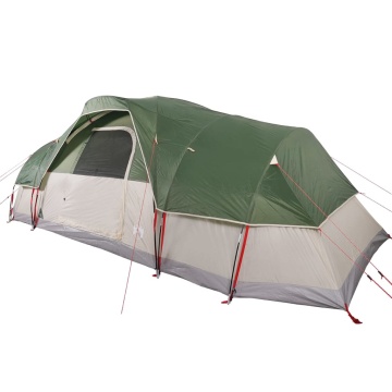 Cort de camping cupolă pentru 1 persoană, verde, impermeabil - Img 4