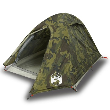 Cort de camping cupolă pentru 2 persoane, camuflaj, impermeabil - Img 2