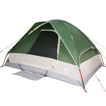 Cort de camping cupolă pentru 2 persoane, verde, impermeabil - Img 4