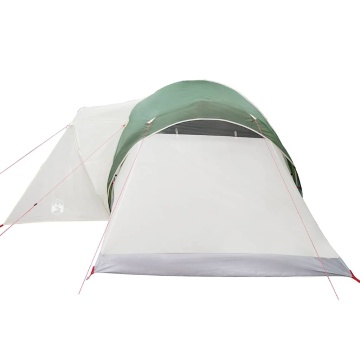 Cort de camping cupolă pentru 6 persoane, verde, impermeabil - Img 7