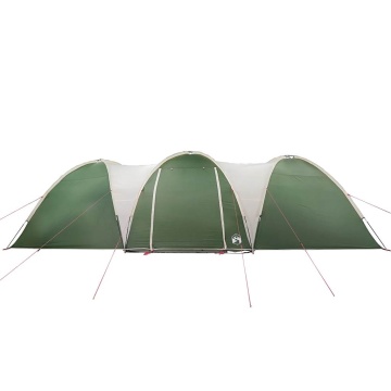 Cort de camping cupolă pentru 8 persoane, verde, impermeabil - Img 6