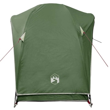 Cort de camping pentru 1 persoană, verde, impermeabil - Img 6