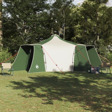 Cort de Familie Tipi Verde pentru 8 Persoane, Rezistent la Apă - Img 1
