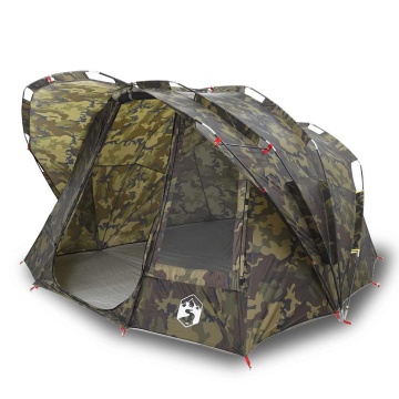Cort de pescuit pentru 5 persoane, camuflaj, impermeabil - Img 2