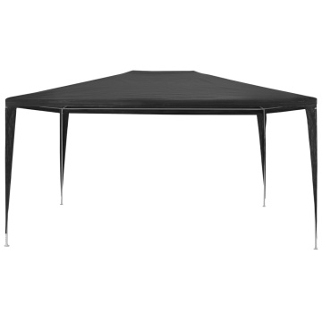 Cort de petrecere, antracit, 3 x 4 m, PE - Img 3