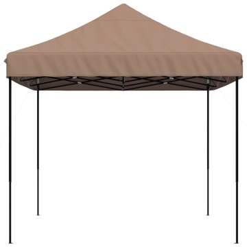 Cort de petrecere pliabil Pop-Up, 410x279x315 cm, maro - Img 4