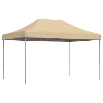 Cort de petrecere pliabil Pop-Up, 440x292x315 cm, bej - Img 2