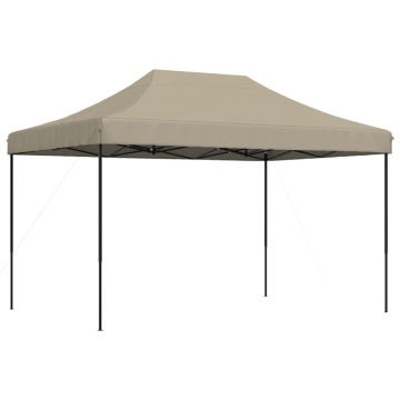Cort de petrecere pliabil Pop-Up, taupe, 410x279x315 cm - Img 8