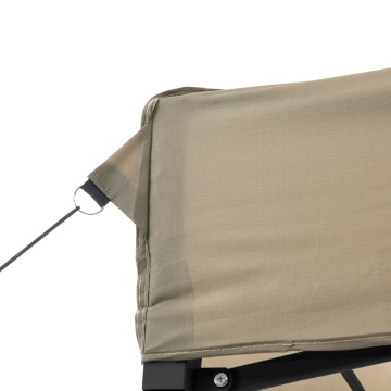 Cort de petrecere pliabil Pop-Up, taupe, 580x292x315 cm - Img 6