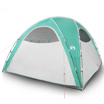 Cort de petrecere, verde, 360x360x219 cm, tafta 190T - Img 2