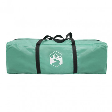 Cort de petrecere, verde, 360x360x219 cm, tafta 190T - Img 6
