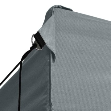Cort pliabil pop up cu 4 pereți laterali, antracit, 3 x 4,5 m - Img 8