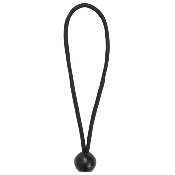 Corzi elastice cu bile, 50 buc., 21 x 0,5 cm - Img 2