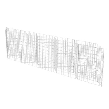 Coș gabion, 300 x 30 x 100 cm, oțel galvanizat - Img 2