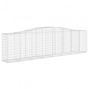 Coș gabion arcuit 400x50x100/120 cm fier galvanizat - Img 2
