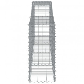 Coșuri gabion arcuite 4 buc, 400x50x100/120 cm fier galvanizat - Img 6