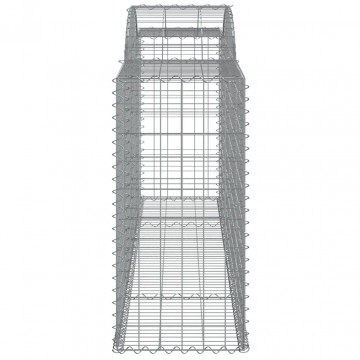 Coșuri gabion arcuite 9 buc, 300x50x100/120 cm, fier galvanizat - Img 6
