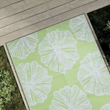 Covor de exterior, verde, 120x180 cm, PP - Img 1
