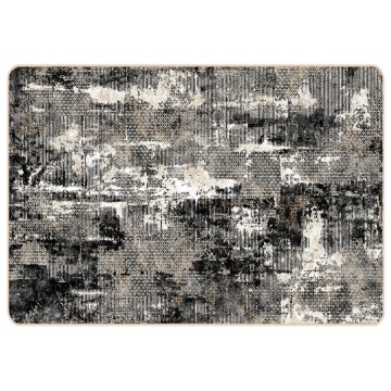 Covor lavabil anti-alunecare, multicolor, 120x180 cm - Img 2