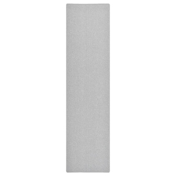 Covor traversă, gri deschis, 80x300 cm - Img 1