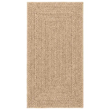 Covor ZIZUR aspect iută, 80x150 cm, pentru interior și exterior - Img 3