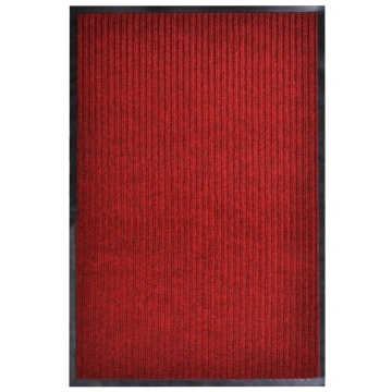 Covoraș de ușă, roșu, 117x220 cm, PVC - Img 1