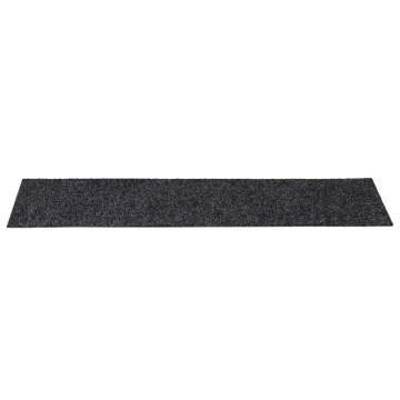 Covorașe scară autoadezive 30 buc Gri 76x20 cm dreptunghiular - Img 4