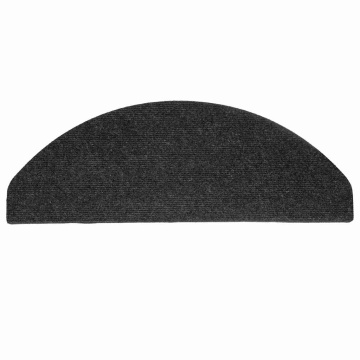 Covorașe scară autoadezive 30 buc Negru 65x22,5x3,5 cm - Img 8