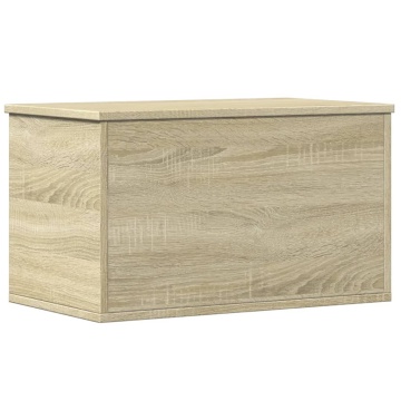 Cutie de depozitare, stejar sonoma, 60x35x35 cm, lemn prelucrat - Img 2