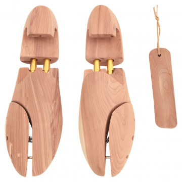 Dispozitiv lărgire pantofi cu încălțător, EU 36-37, lemn cedru - Img 2