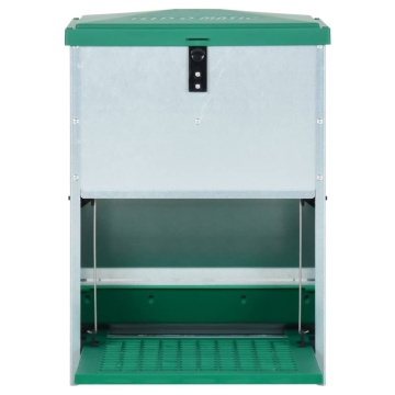 Dozator automat de hrană pentru păsări de curte cu banda 12 kg - Img 3