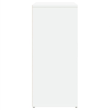 Dulap, alb, 60x31x70 cm, lemn prelucrat - Img 5