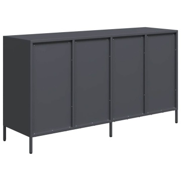 Dulap, antracit, 135x39x73,5 cm<br />, oțel laminat la rece - Img 6