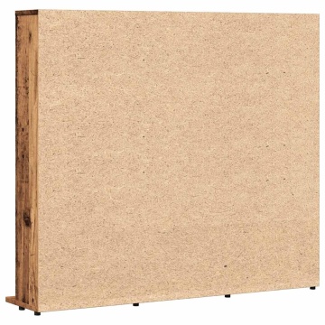 Dulap CD-uri, lemn vechi, 100x23x89,5 cm, lemn prelucrat - Img 5