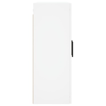Dulap cu montaj pe perete, alb, 69,5x34x90 cm - Img 7