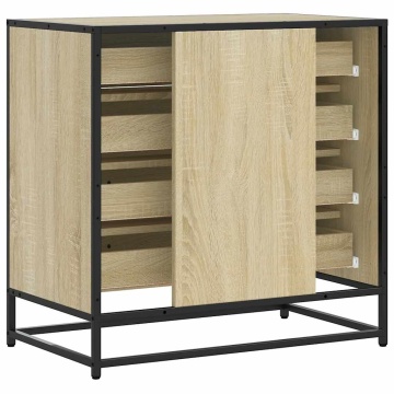 Dulap cu sertare, stejar sonoma, 70x41x70 cm, lemn compozit - Img 6