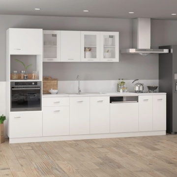 Dulap cuptor microunde “Lyon”, alb, 60 x 57 x 207 cm - Img 3