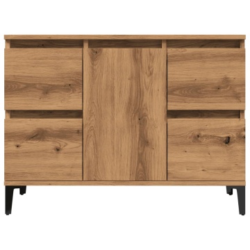 Dulap de chiuvetă stejar artizanal, 80x33x60 cm, lemn prelucrat - Img 4