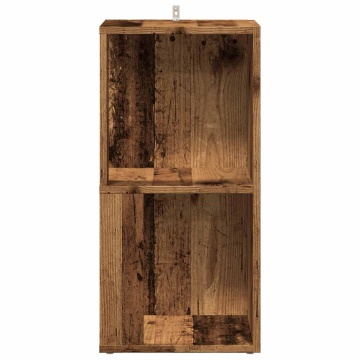 Dulap de colț din lemn vechi 33x33x67 cm din lemn prelucrat - Img 4