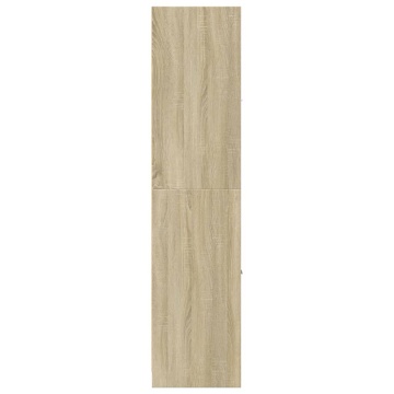 Dulap de farmacie, stejar sonoma, 40x41x174,5 cm lemn prelucrat - Img 5