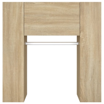 Dulap de hol, stejar sonoma, 97,5x37x99 cm, lemn prelucrat - Img 6