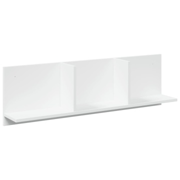 Dulap de perete, alb, 100x16,5x30 cm, lemn prelucrat - Img 2
