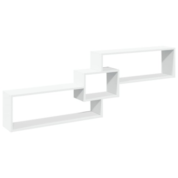 Dulap de perete, alb, 158x18x53 cm, lemn prelucrat - Img 2