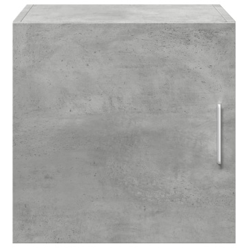 Dulap de perete, gri beton, 40x42,5x40 cm, lemn prelucrat - Img 4